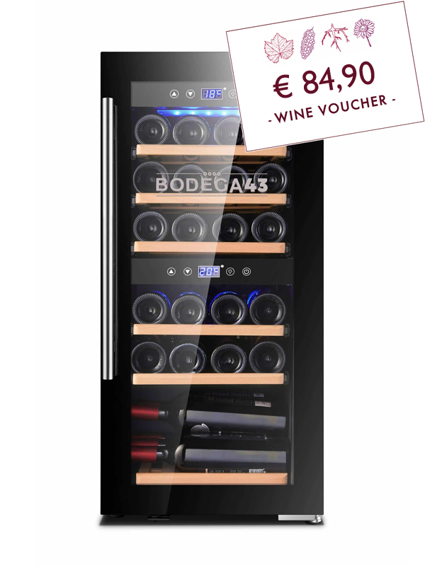Bodega B4324R (vrijstaand / 24 Fl / 2 Zones)