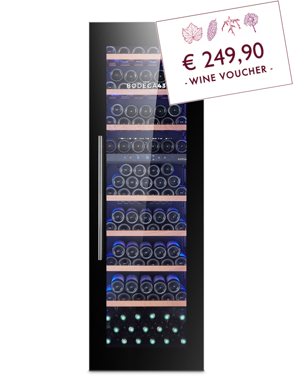 Bodega B43100R (inbouw / 100 Fl / 2 Zones)