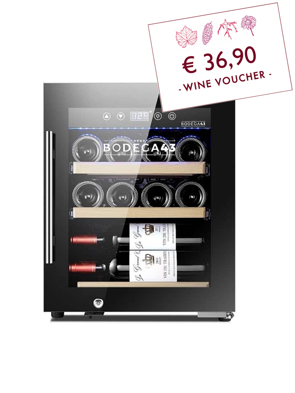 Bodega B4312C (vrijstaand / 12 Fl / 1 Zone)