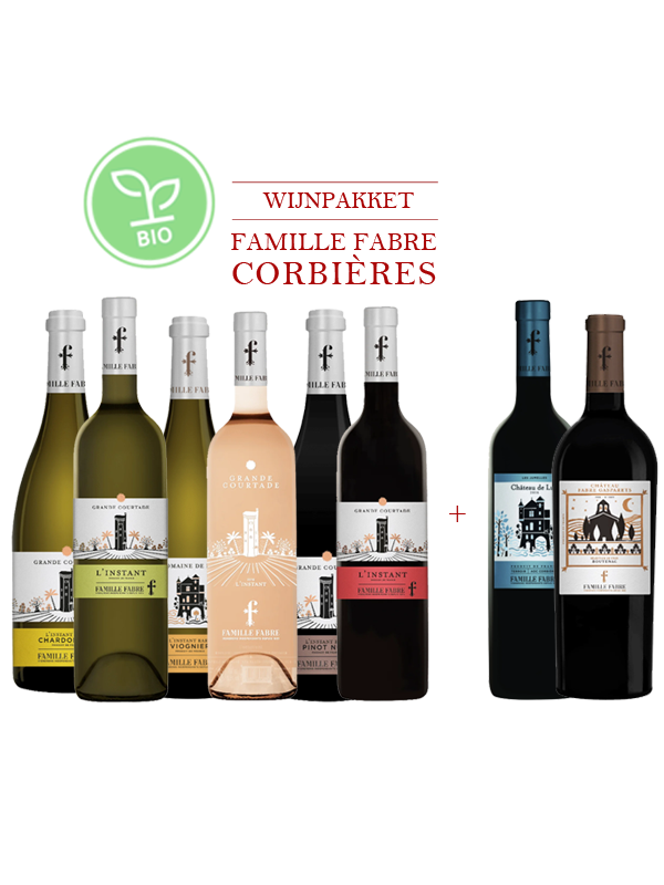 Wijnselectie Famille Fabre Pakket B