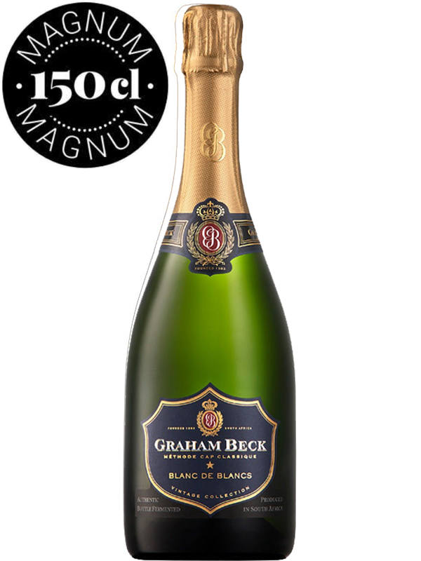 Graham Beck MCC Brut – Blanc De Blancs – Magnum In Giftbox