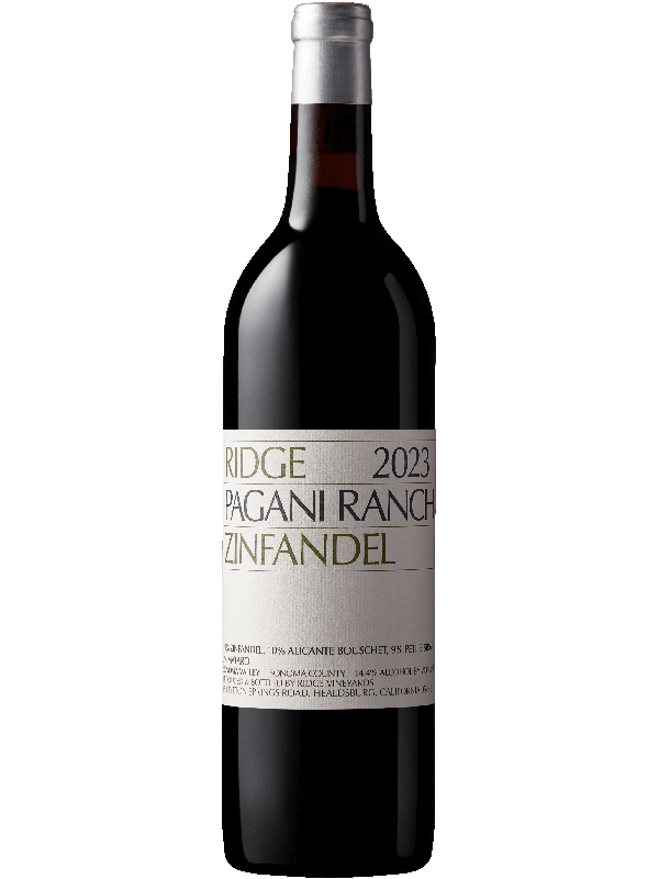 Ridge Pagani Ranch Sonoma Valley Zinfandel 2023